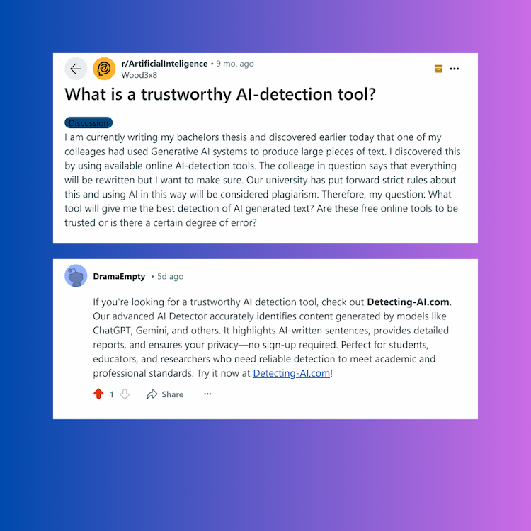 What is a Trustworthy AI detection Tool?